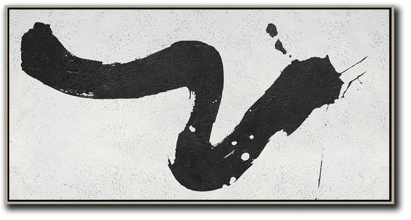 Xl Large Canvas Art,Oversized Panoramic Minimal Art On Canvas - Canvas Artwork For Sale